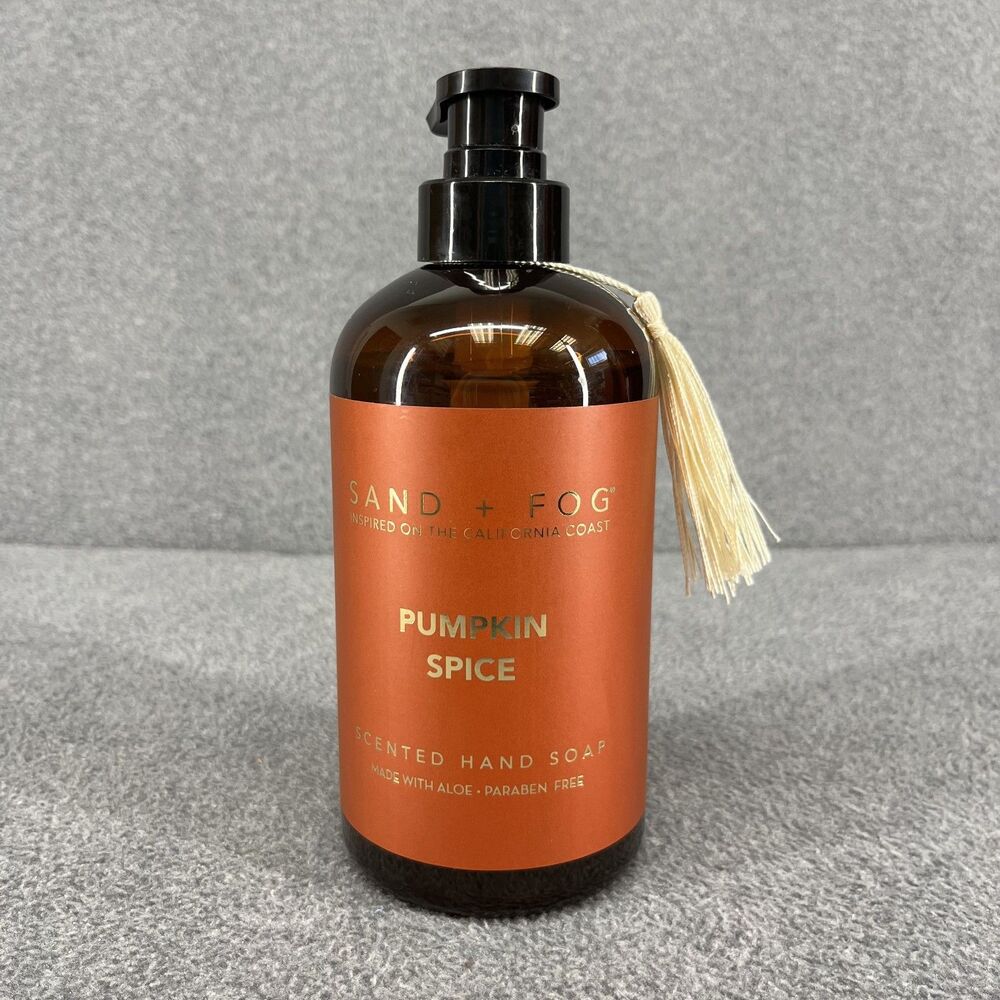 Sand + Fog Pumpkin Spice‎ Liquid Hand Soap 20 oz